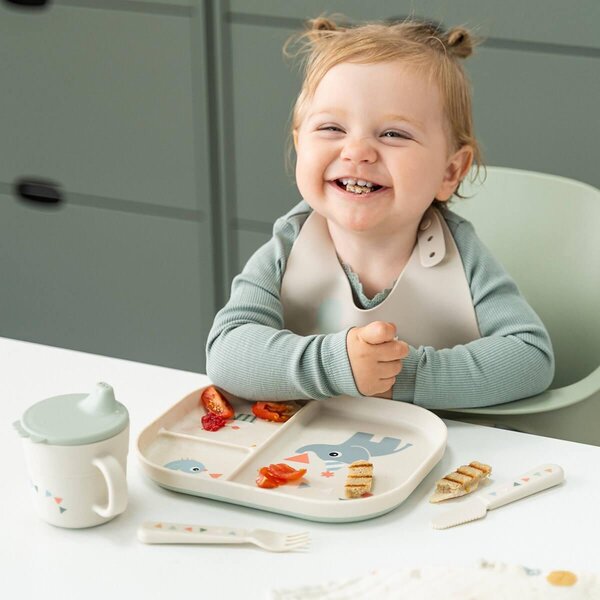 Done by Deer Foodie cutlery set Celebration Sand - Done by Deer