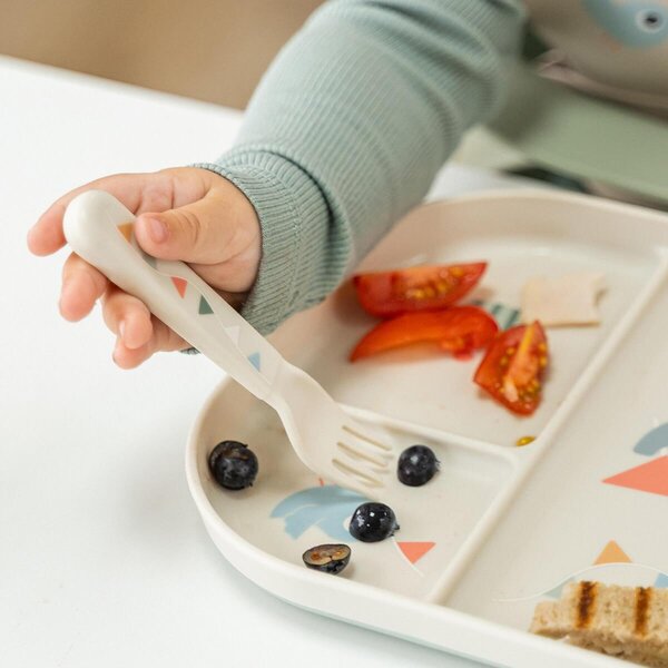 Done by Deer Foodie cutlery set Celebration Sand - Done by Deer