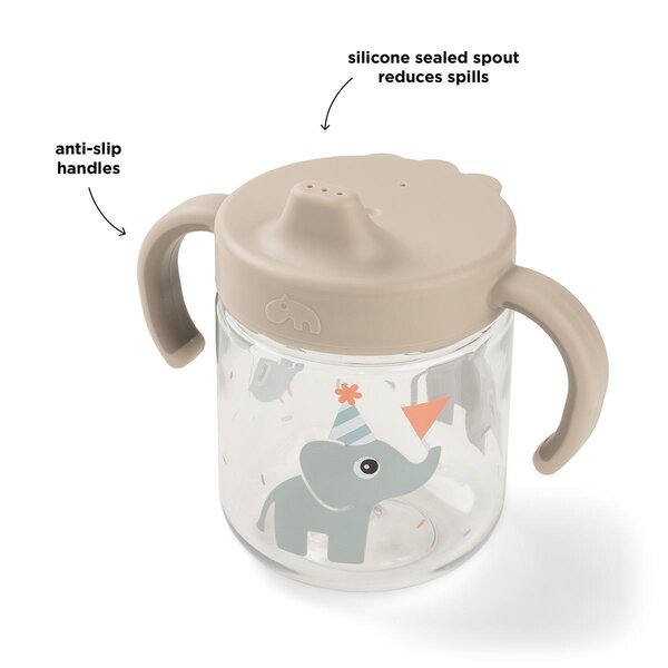 Done by Deer cup 2-handle Celebration Sand - Done by Deer