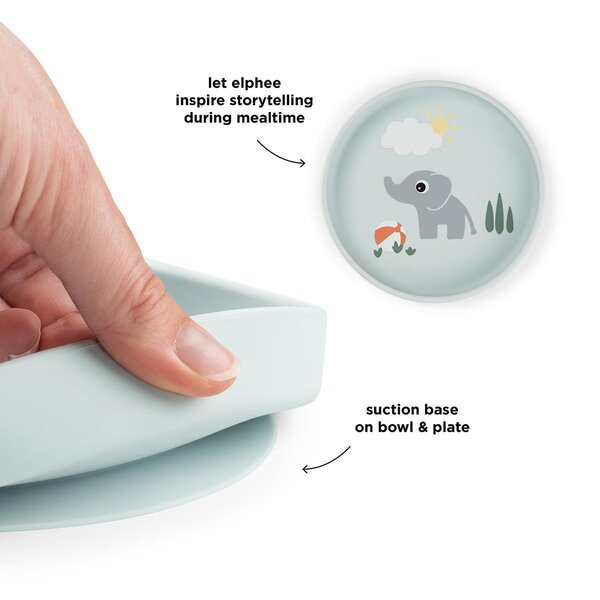 Done by Deer тарелка Playground Blue - Done by Deer