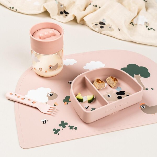 Done by Deer Learning cup 360°, 260ml Tiny farm Powder - Done by Deer