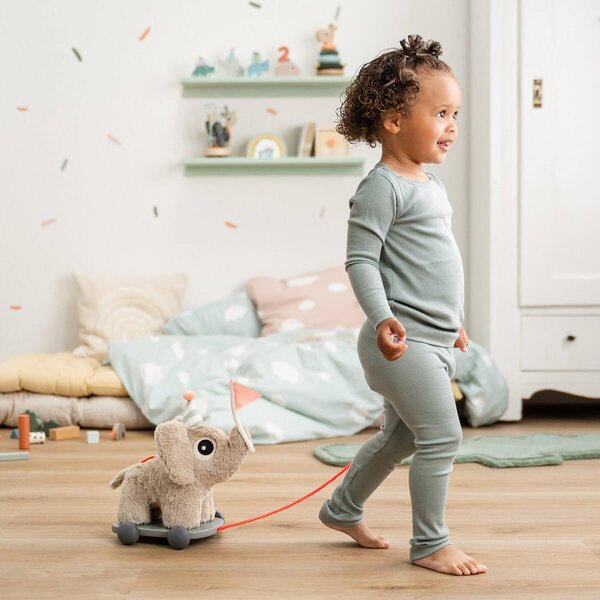 Done by Deer pull along 2-in-1 toy Elphee Sand - Done by Deer