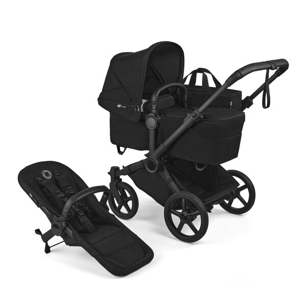 Bugaboo Donkey 6 twin stroller set Heritage Black - Bugaboo