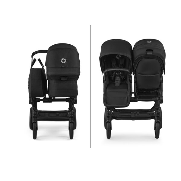 Bugaboo Donkey 6 twin stroller set Heritage Black - Bugaboo