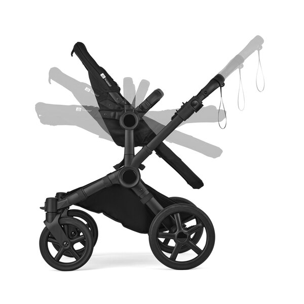 Bugaboo Donkey 6 twin stroller set Heritage Black - Bugaboo