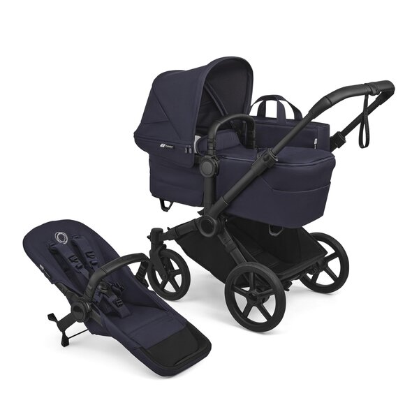Bugaboo Donkey 6 twin stroller set Indigo Blue - Bugaboo