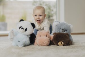 Teddykompaniet мягкая игрушка 30cm, Soft Squad Hippo  - Teddykompaniet