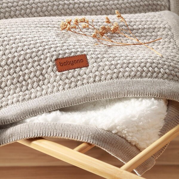 BabyOno одеяло 75x100cm Grey - BabyOno