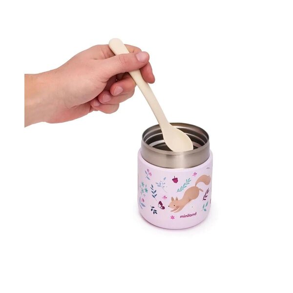 Miniland Insulated food jar 280ml, Thermy Mini Squirrel Squirrel - Miniland