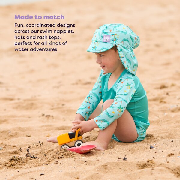 Bambino Mio Protective Swim Top Crafty Croc - Bambino Mio