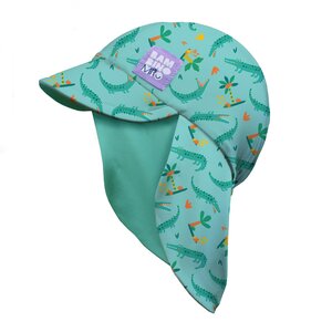 Bambino Mio Reversible Swim Hat 
0-12M, Crafty Croc - Bambino Mio