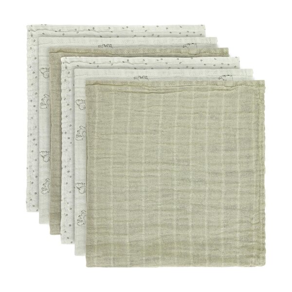 Pippi burp cloth Dried Sage - Pippi