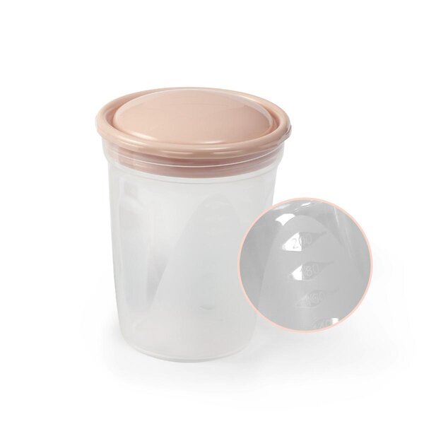 BabyOno Baby food container 4-pack, beige - BabyOno