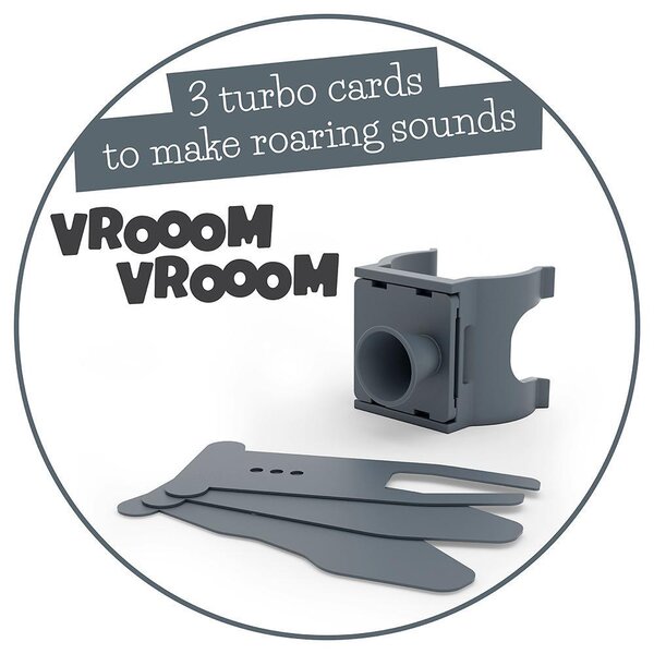 Chillafish BMXie Vroom balance bike Anthracite - Chillafish