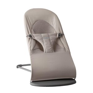 BabyBjörn BB Bouncer Balance Soft,Sand Grey, Tri-Fabric - BabyBjörn