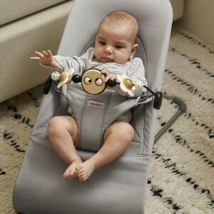 BabyBjörn BB Bouncer Balance Soft,Light Grey, Tri-Fabric - BabyBjörn