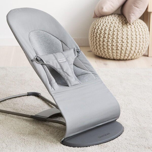 BabyBjörn BB Bouncer Balance Soft,Light Grey, Tri-Fabric - BabyBjörn