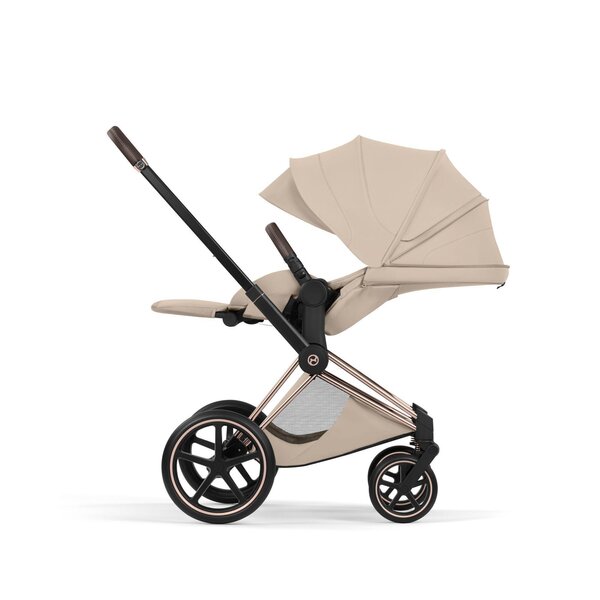 Cybex Priam Style vankrikomplekt Cozy Beige, Rose Gold raam - Cybex
