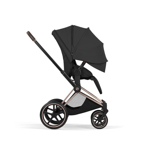 Cybex Priam Style vankrikomplekt Sepia Black, Rose Gold raam - Cybex