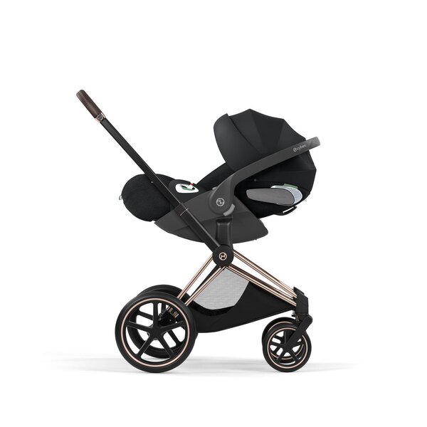 Cybex Priam Style vankrikomplekt Sepia Black, Rose Gold raam - Cybex