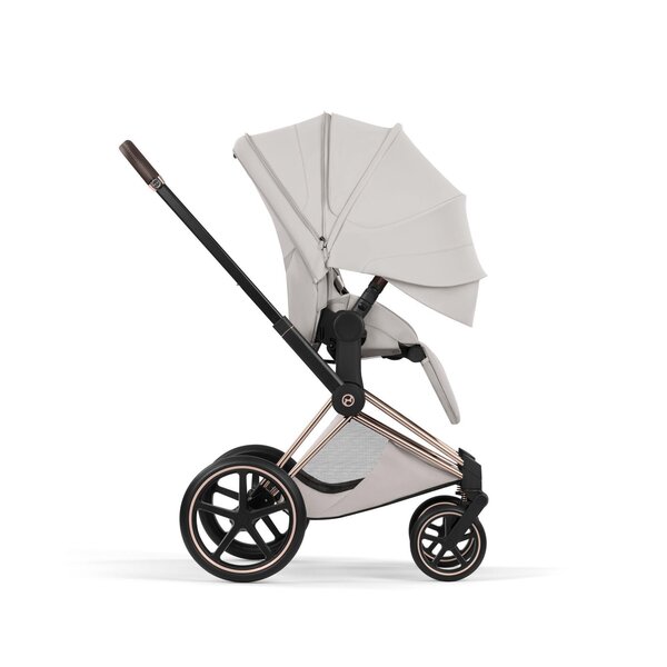 Cybex Priam Style stroller set City Grey, Frame Rose Gold - Cybex