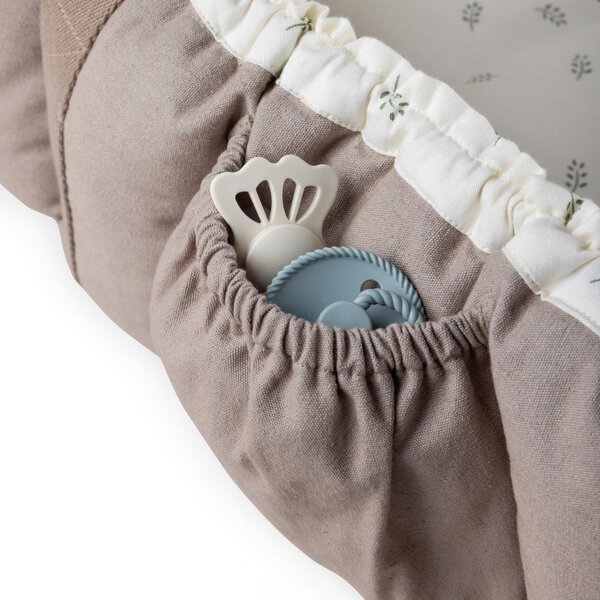 Sebra 3-in-1 Baby Nest, Sophora Leaves - Sebra