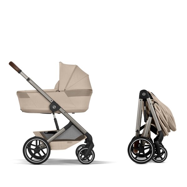 Cybex Balios S Lux 2in1 stroller set Almond Beige - Cybex