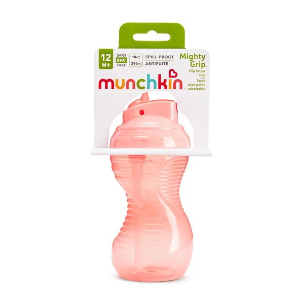 Munchkin бутылочка с соломинкой Mighty Grip 296 ml - Munchkin