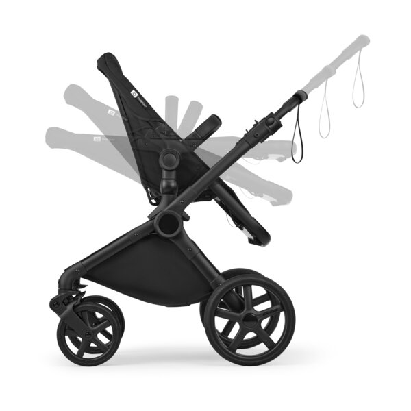 Bugaboo Cub 2in1 vankrikomplekt Black/Desert Taupe - Bugaboo