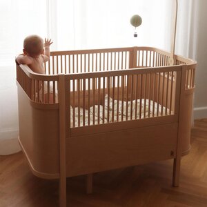 Sebra võrevoodi 2in1, Wooden Edition - Sebra