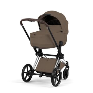 Cybex Priam Style vankrikomplekt Coconut Brown, Chrome Brown raam - Cybex