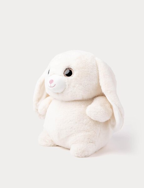 Teddykompaniet soft toy Sumo Bunny White - Teddykompaniet