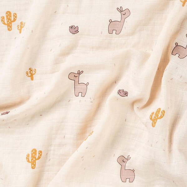 Done by Deer Swaddle 120x120cm, Lalee Powder - Done by Deer