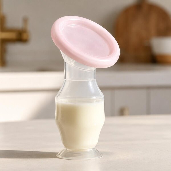 BabyOno Silicone breast pump collector - BabyOno