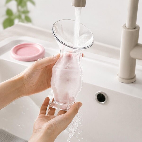 BabyOno Silicone breast pump collector - BabyOno