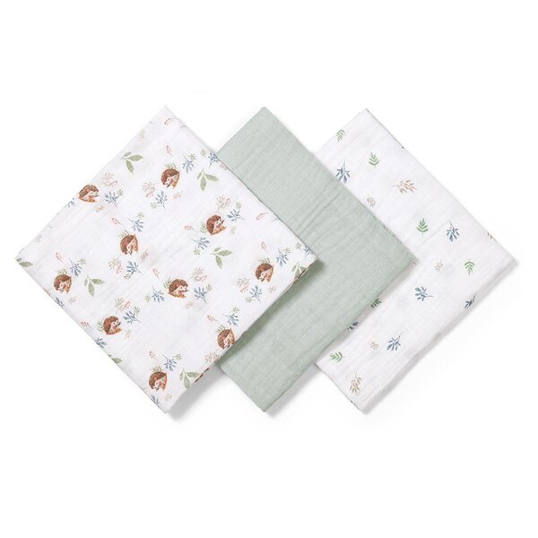 BabyOno Muslin diapers super soft Hedgehog - BabyOno