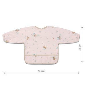 BabyOno Longsleeve bib Teddy - BabyOno