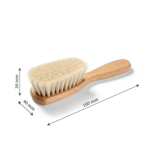 BabyOno Brush with natural bristles - BabyOno