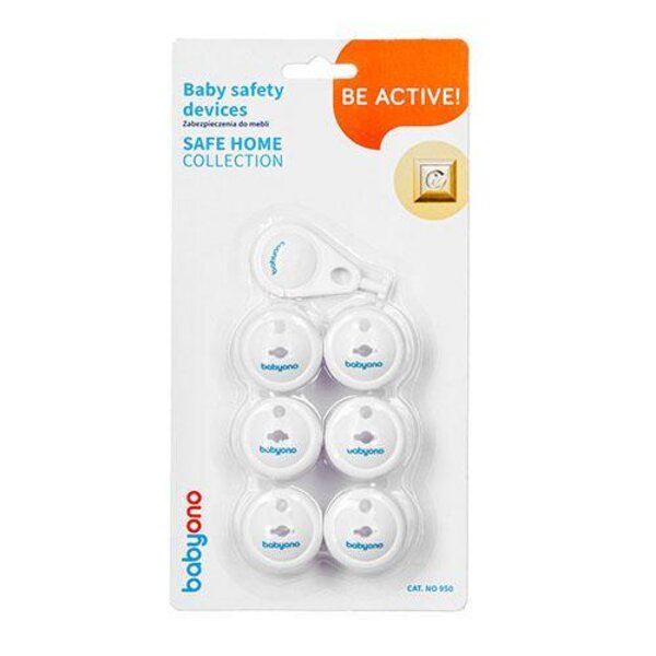 BabyOno 950 Protection for receptacles  (6 pcs.)  - BabyOno