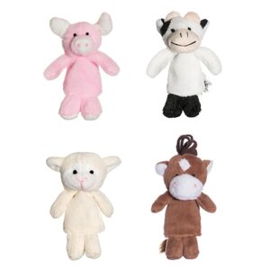 Teddykompaniet Fingerpuppets, Farm animals - Teddykompaniet