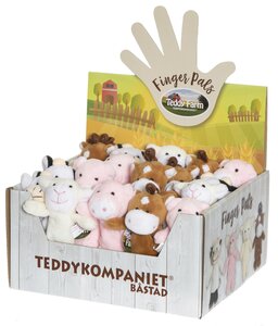 Teddykompaniet Fingerpuppets, Farm animals - Teddykompaniet