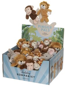 Teddykompaniet fingerpuppets, Wild animals - Teddykompaniet