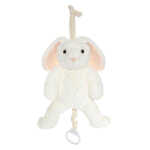 Teddykompaniet Soft toy with music 27cm, Rabbit Lollan - Teddykompaniet