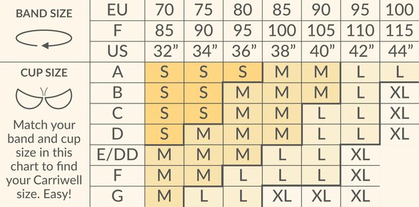 Carriwell Seamless Maternity Bra, S white - Carriwell