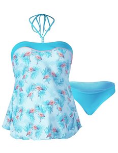 Cache Coeur Maternity Tankini Multicolor, XL - Cache Coeur
