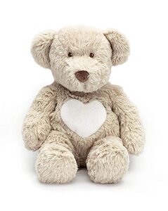 Teddykompaniet soft toy bear 28cm, Teddy Cream - Liewood